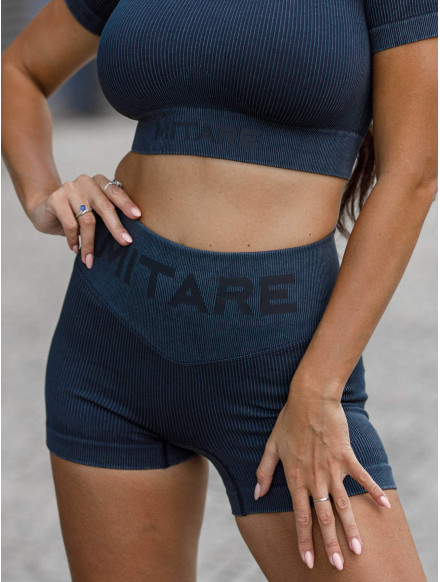 Pantaloncini senza cuciture DREAM PUSH UP K109 grafite MITARE 2