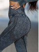 Formende Schlankheits-Leggings PUSH UP MAX MARBLE K111A schwarz MITARE