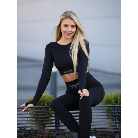 Leggings modellanti snellenti PUSH UP MAX K001A nero MITARE