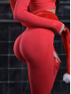 Shaping slimming leggings PUSH UP MAX ANGEL K001A red MITARE