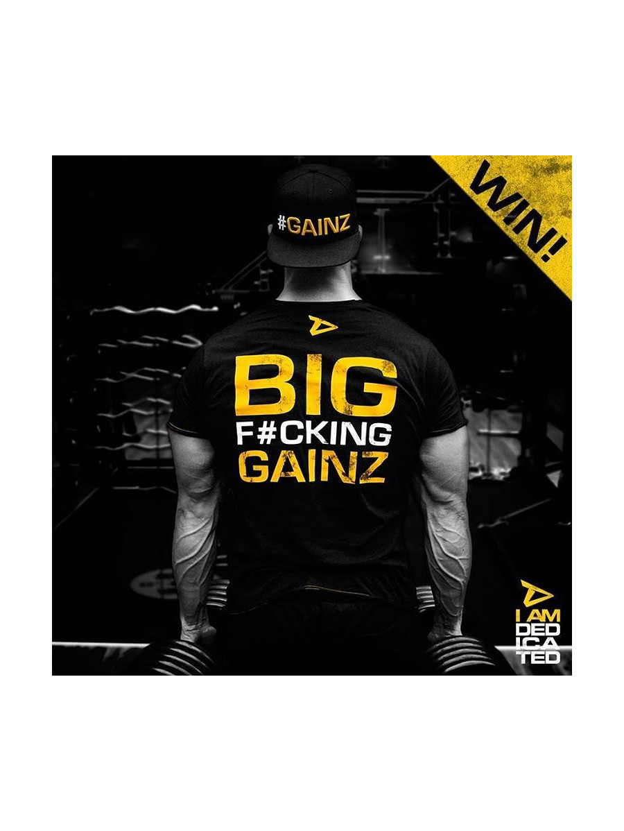 Koszulka BIG FUCKING GAINZ MODEL D019 DEDICATED