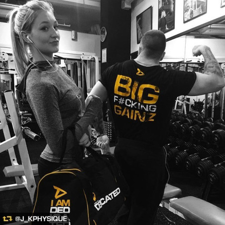 T-shirt BIG FUCKING GAINZ MODEL D019 DEDICATED