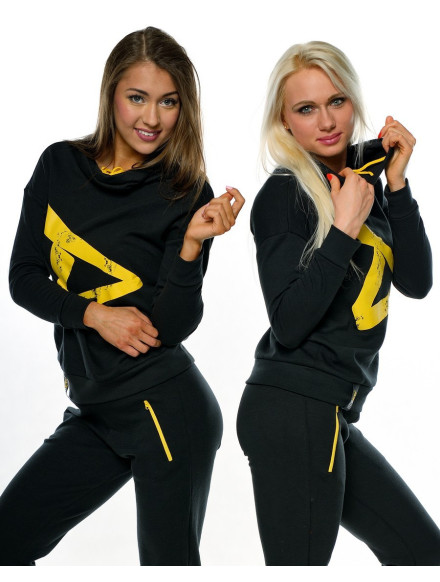 WOMEN SWEATSHIRT FUNNELNECK MODEL D038 DEDICATED 2