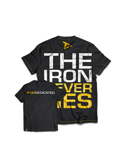 T-shirt THE IRON NEVER LIES MODEL D040 DEDICATED