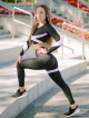 Crop Top manica lunga PEARL K025 nero MITARE