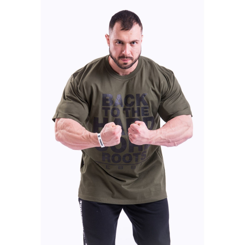 Koszulka MODEL N391 KHAKI NEBBIA
