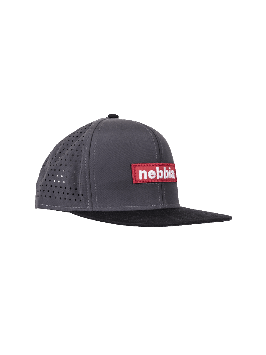 Czapka NEBBIA SNAP BACK N163 szara