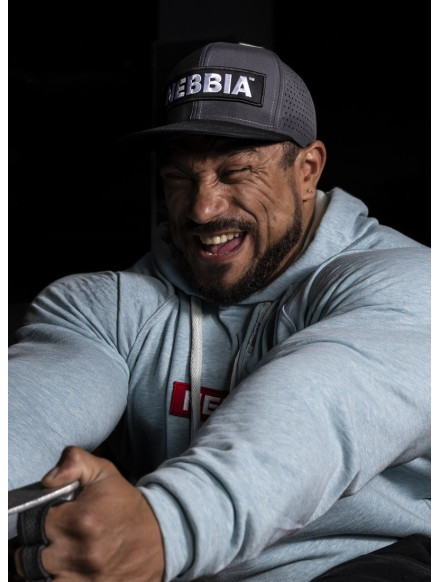 Czapka NEBBIA SNAP BACK N163 szara 2
