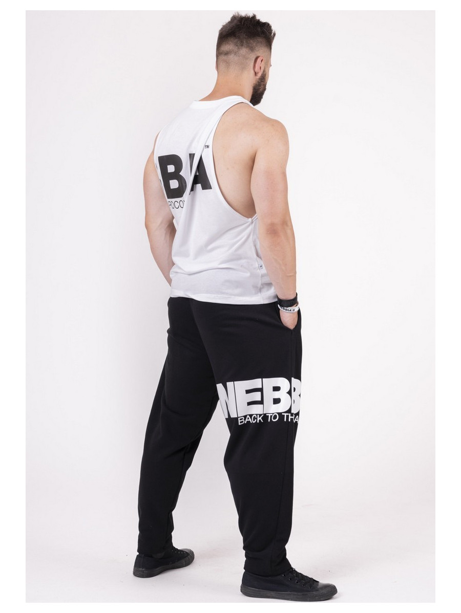 Tank top "Hardcore" N144 BIAŁA NEBBIA