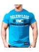 T-shirt męski RELENTLESS M138 Blue MONSTA