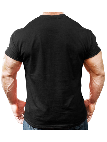 T-shirt męski Big Man M060 Black MONSTA 2