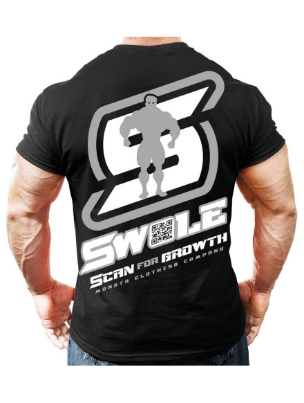 T-shirt SWOLE M081 Black MONSTA