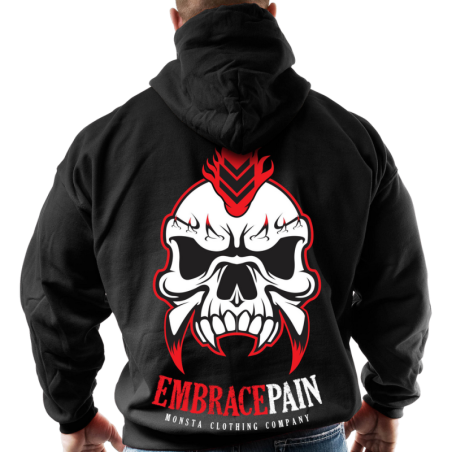 Bluza EMBRACE PAIN M202 BLACK MONSTA