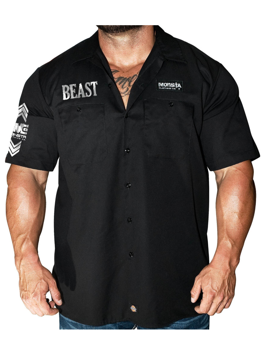 Koszula męska M197 Black MONSTA