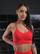 Sujetador sin costuras PUSH UP MAX K002 rojo MITARE