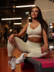 Sports bra DREAM K106 beige MITARE