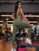 Formende Schlankheits-Leggings DREAM PUSH UP ANGEL K108A grün MITARE