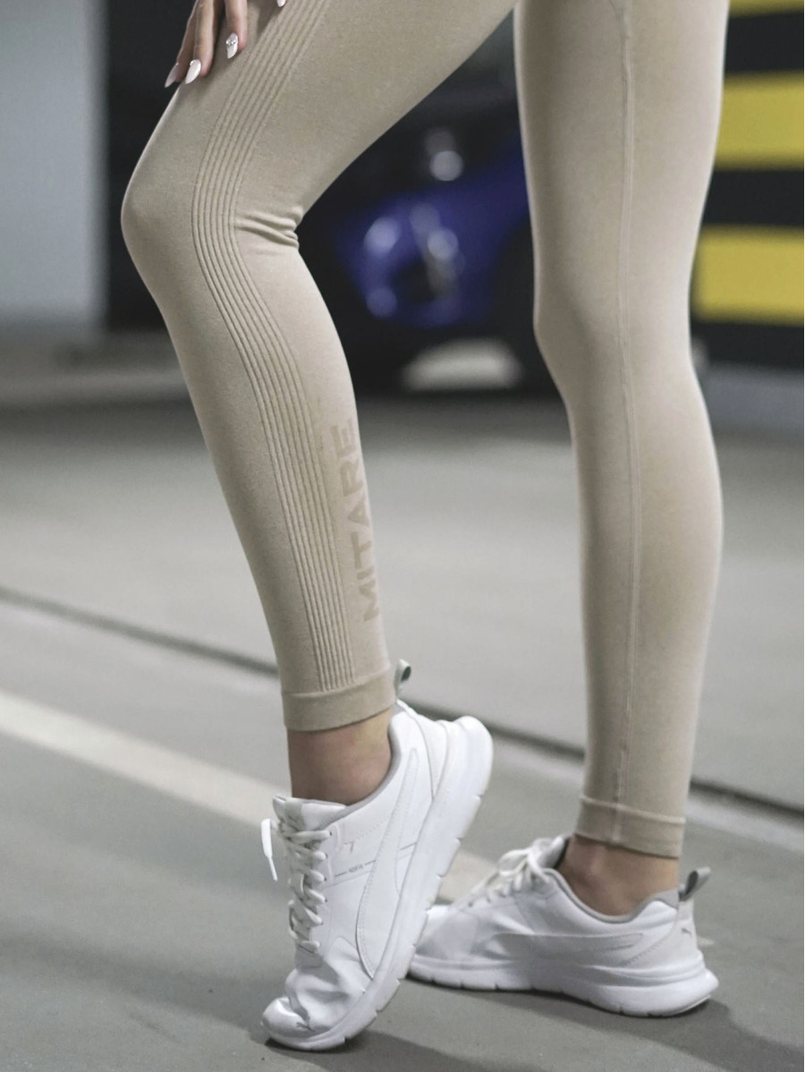Leggings reductores moldeadores PUSH UP MAX ANGEL K001A beige MITARE