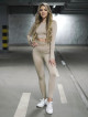 Leggings modellanti snellenti PUSH UP MAX ANGEL K001A beige MITARE