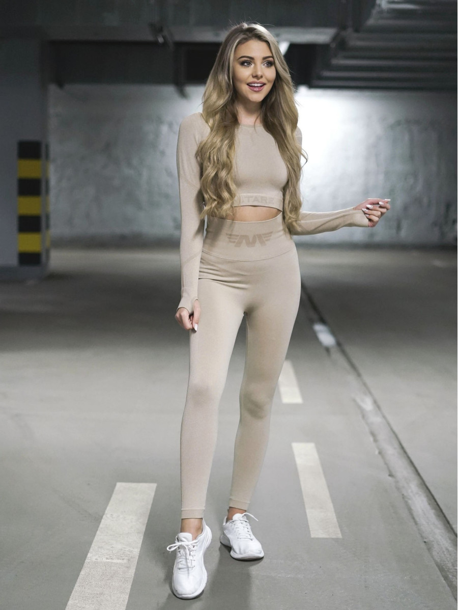 Formende Schlankheits-Leggings PUSH UP MAX ANGEL K001A beige MITARE