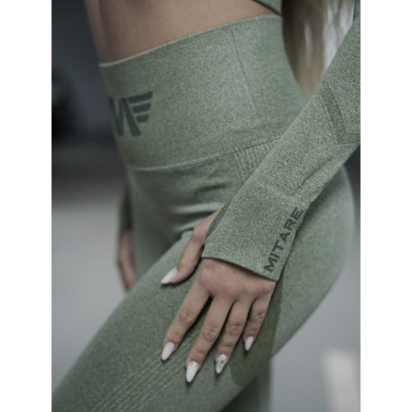 Shaping slimming leggings PUSH UP MAX ANGEL K001A army green MITARE