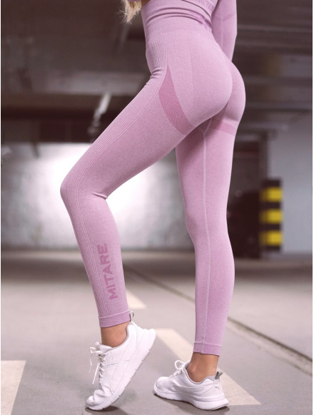 Shaping slimming leggings PUSH UP MAX ANGEL K001A light purple MITARE