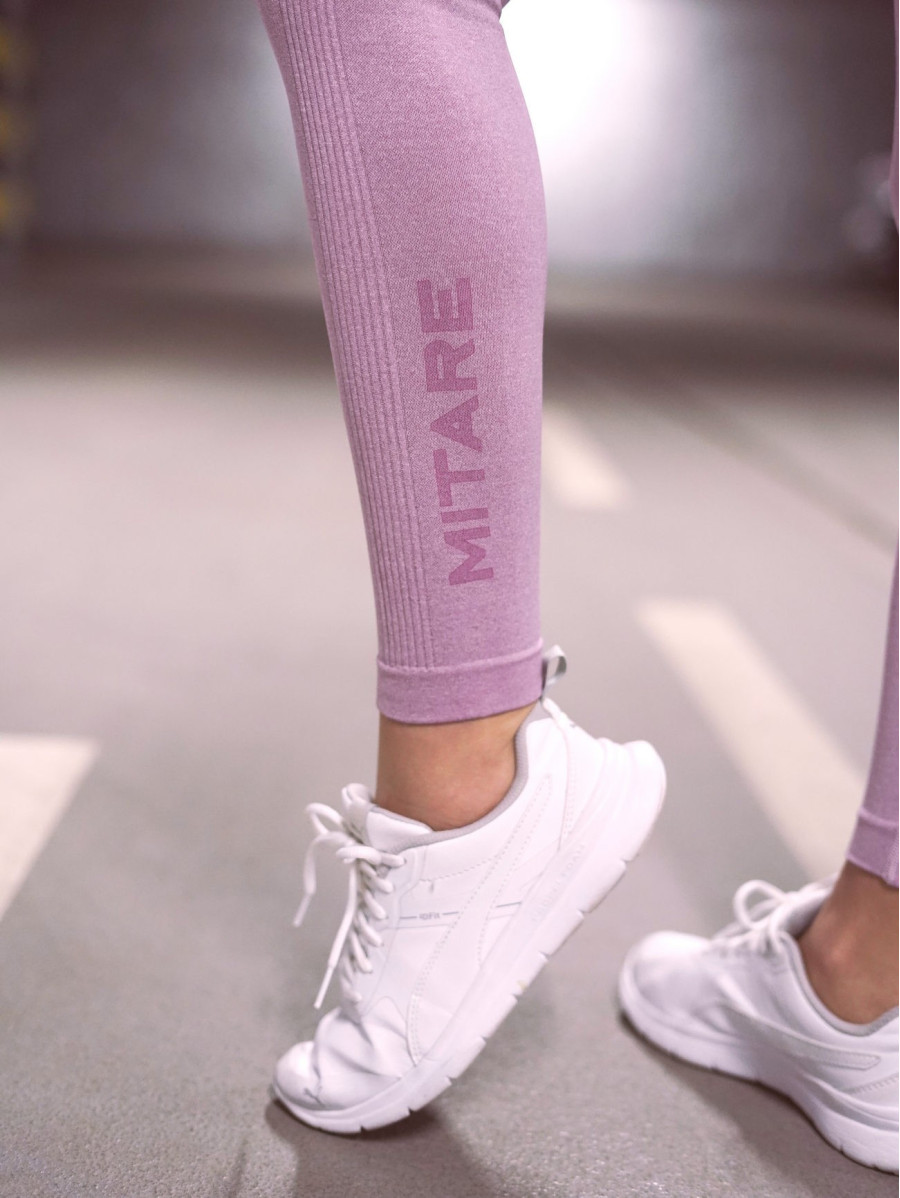 Legging gainant amincissant PUSH UP MAX ANGEL K001A violet clair MITARE