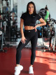 Legging gainant amincissant PUSH UP STREET COLLECTION K127 noir MITARE