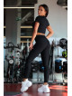 Shaping slimming leggings PUSH UP STREET COLLECTION K127 black MITARE