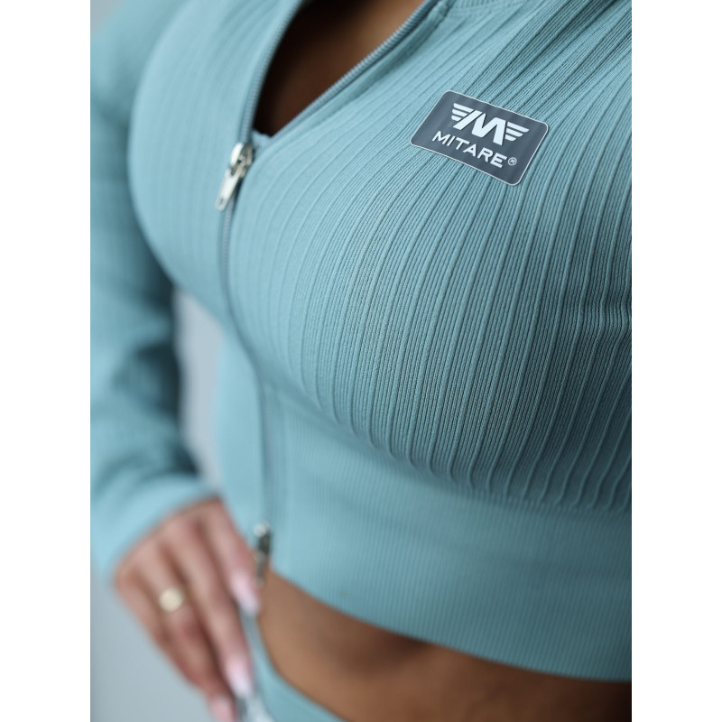 Crop top STREET COLLECTION K125 verde mare chiaro MITARE