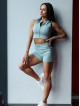Shorts STREET COLLECTION K126 light sea green MITARE