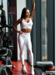 Leggings reductores moldeadores PUSH UP STREET COLLECTION K127 blanco MITARE