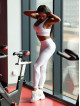 Shaping slimming leggings PUSH UP STREET COLLECTION K127 white MITARE