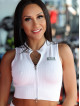 T-shirt senza maniche STREET COLLECTION K123 bianco MITARE