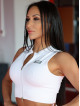 Camiseta sin mangas STREET COLLECTION K123 blanco MITARE