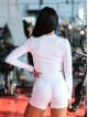 Crop top STREET COLLECTION K125 blanc MITARE