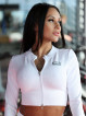 Crop top STREET COLLECTION K125 blanc MITARE