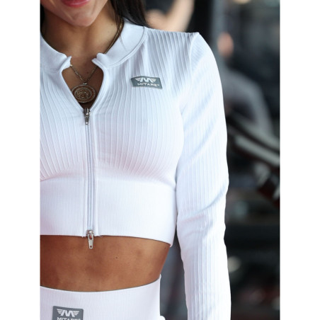 Crop top STREET COLLECTION K125 white MITARE