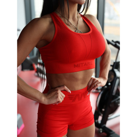 Brassière de sport HOT K120 rouge MITARE
