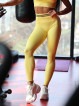 Seamless leggings SLIM PUSH UP K078 gelb MITARE