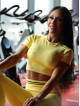 T-shirt SLIM PUSH UP K117 yellow MITARE