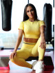 Camiseta SLIM PUSH UP K117 amarillo MITARE