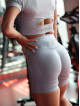 Pantalón corto SLIM PUSH UP K116 gris MITARE