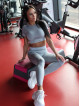 T-shirt SLIM PUSH UP K117 gris MITARE