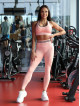 Legging sans couture SLIM PUSH UP ANGEL K078A saumon MITARE