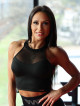 Top MESH K128 noir MITARE