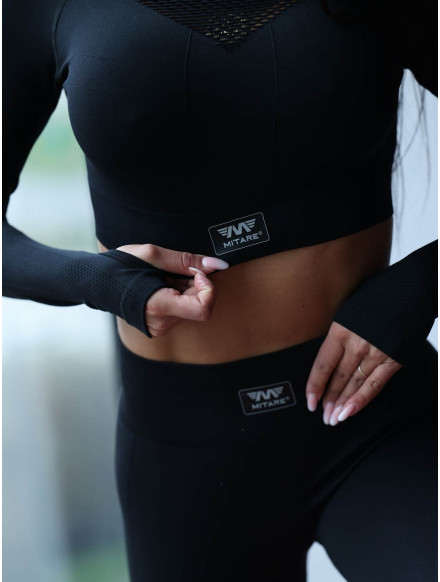 Crop top HYPNOTIZE K129 negro MITARE 2