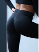 Legging gainant amincissant PUSH UP HYPNOTIZE K130 noir MITARE
