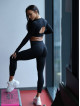 Leggings snellenti modellanti PUSH UP HYPNOTIZE K130 nero MITARE