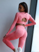 Legging gainant amincissant PUSH UP HYPNOTIZE K130 rose MITARE
